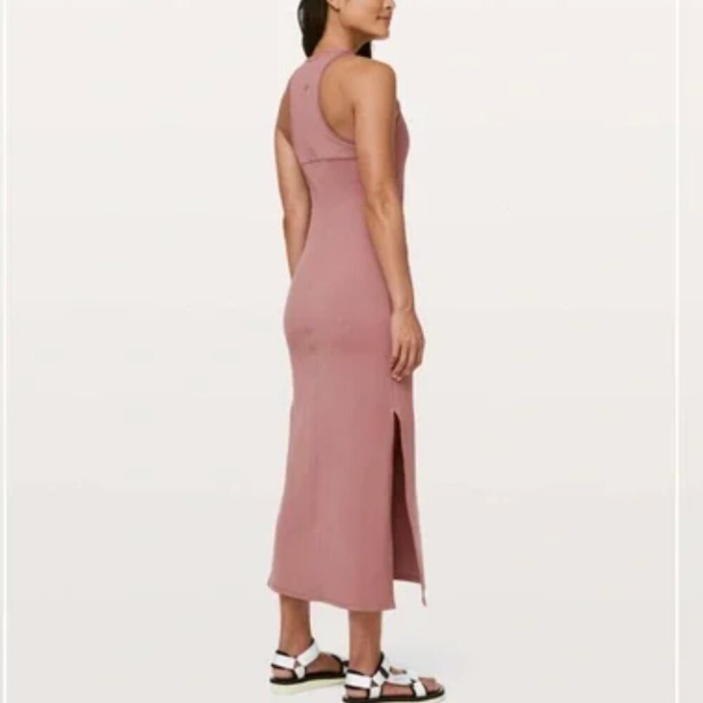 NWT Lululemon Get Going Dress Red Dust sz 6 - Picture 2 of 4